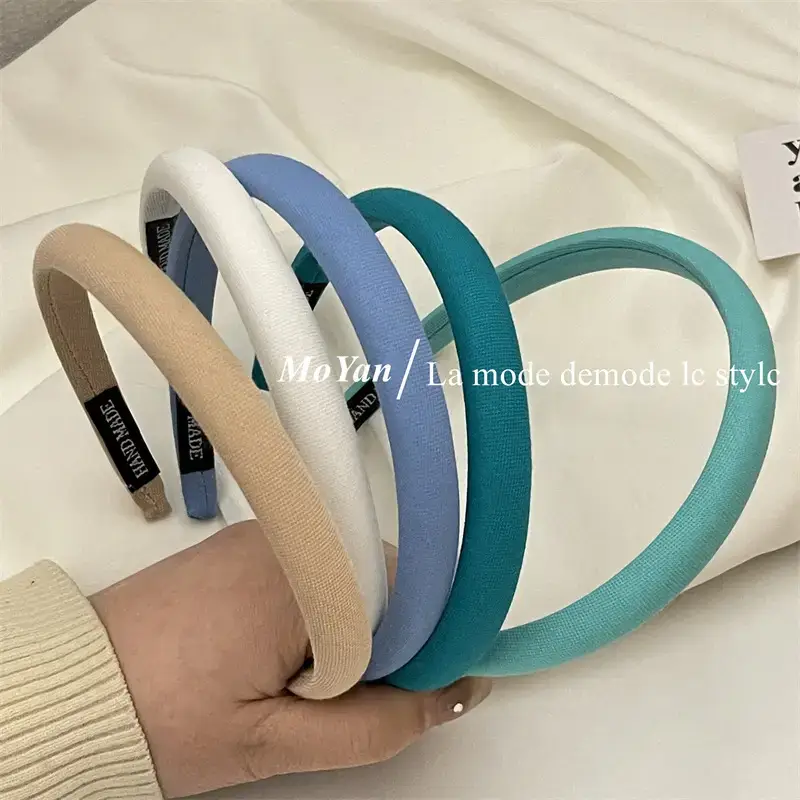 Blue Korean Style Hair Hoop for Girls