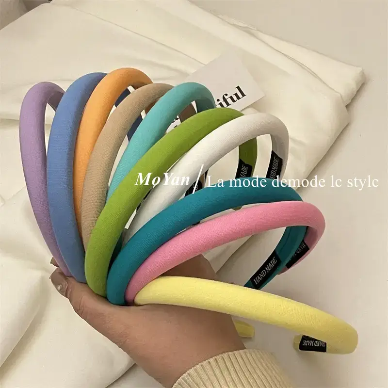 Blue Korean Style Hair Hoop for Girls — feature 5