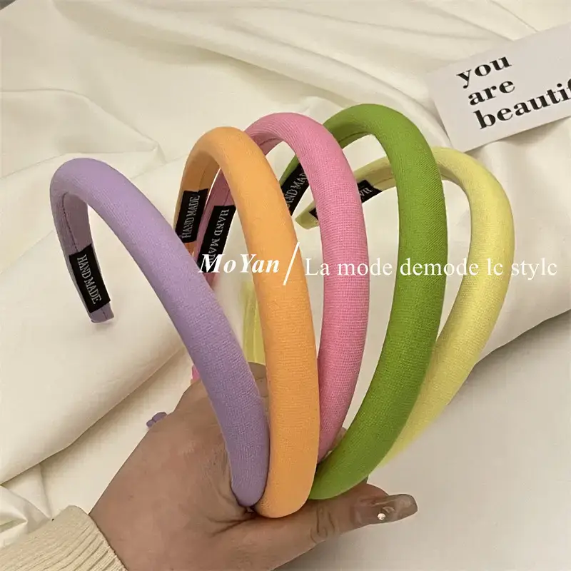 Blue Korean Style Hair Hoop for Girls — feature 8