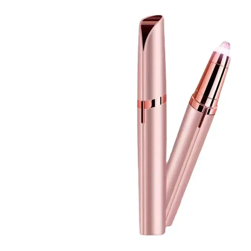 Electric Eyebrow Trimmer with Scraping Knife Green - Image 11