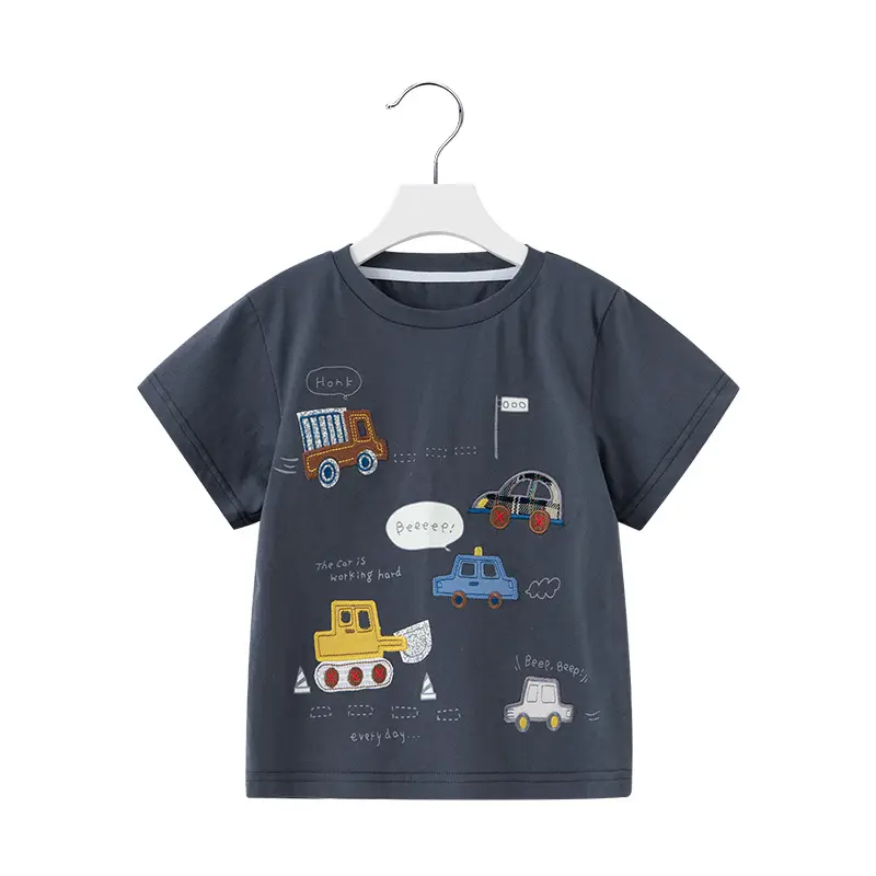 Boys Half-Sleeved T-Shirt Kids Summer 2025 - Image 2