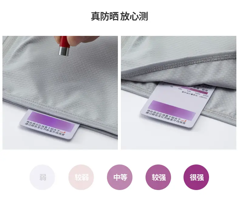 Light Breathable Hooded Sun Protection Clothing with Logo — feature 6