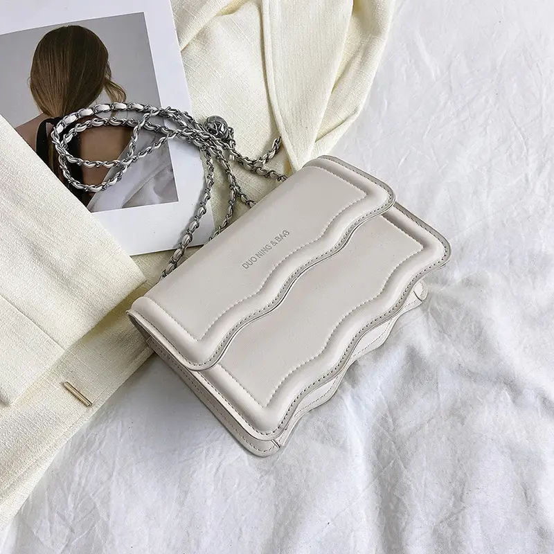 Black Chain Shoulder Bag for Women 2023 - Image 2