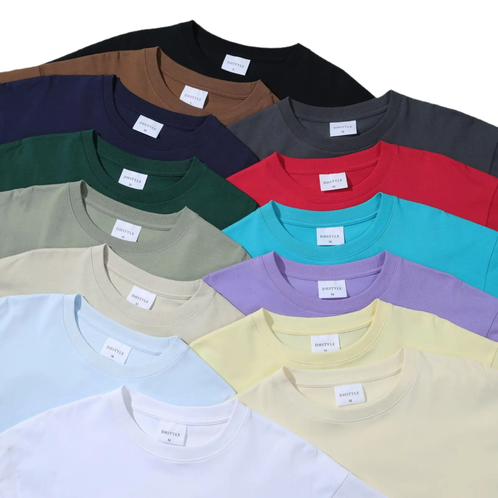 Women Cotton Shoulder Drop T-Shirt Multi Color Loose Fit
