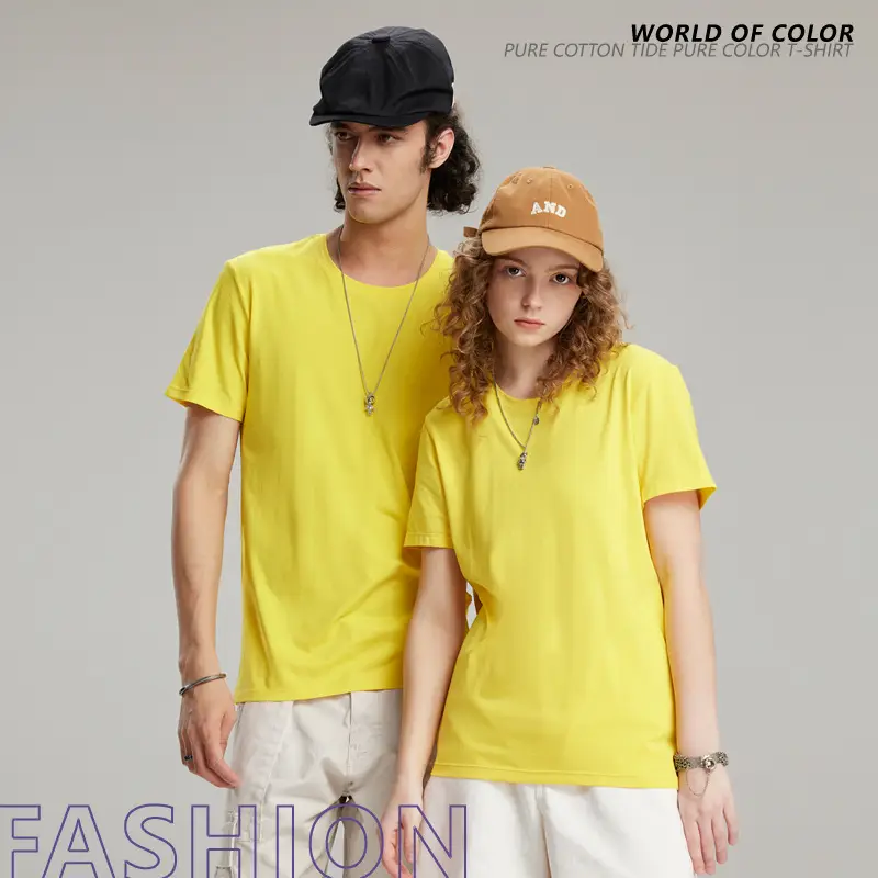 Men's Light Blue Lycra Cotton T-Shirt Round Neck Short Sleeve