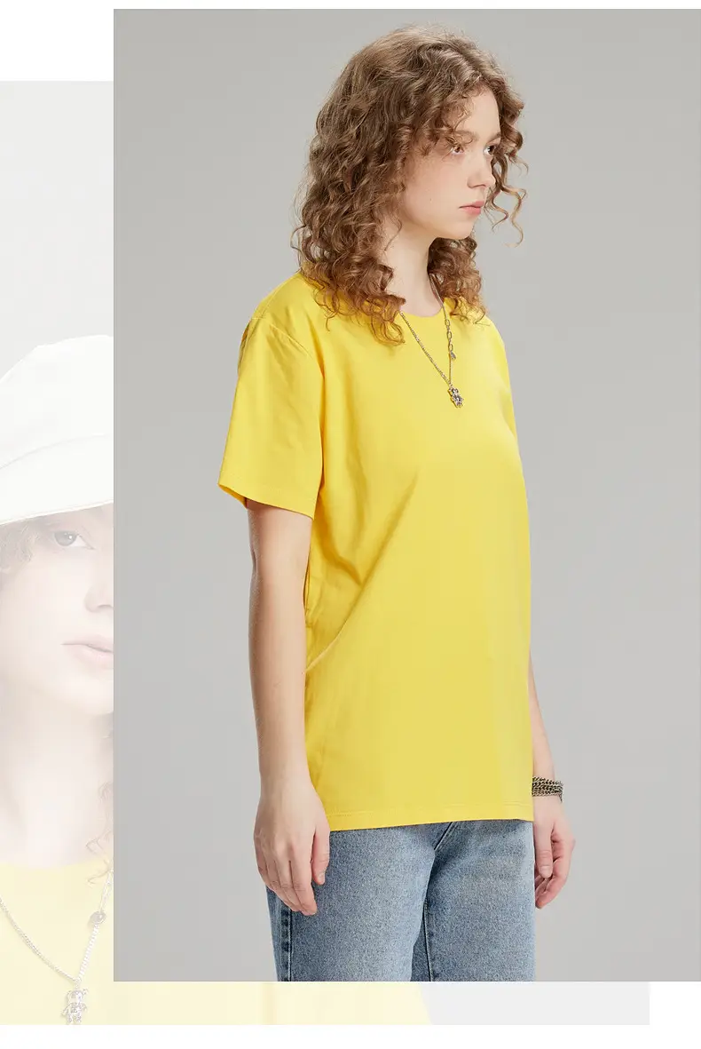 Men's Light Blue Lycra Cotton T-Shirt Round Neck Short Sleeve — feature 21