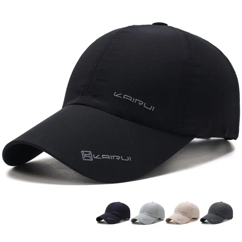 Kairui Beige Baseball Cap Four Seasons