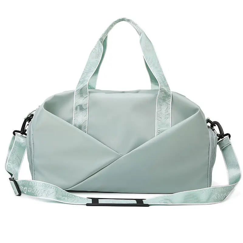 Black Travel Bag 2025 Large Capacity Dry Wet Separation - Image 3