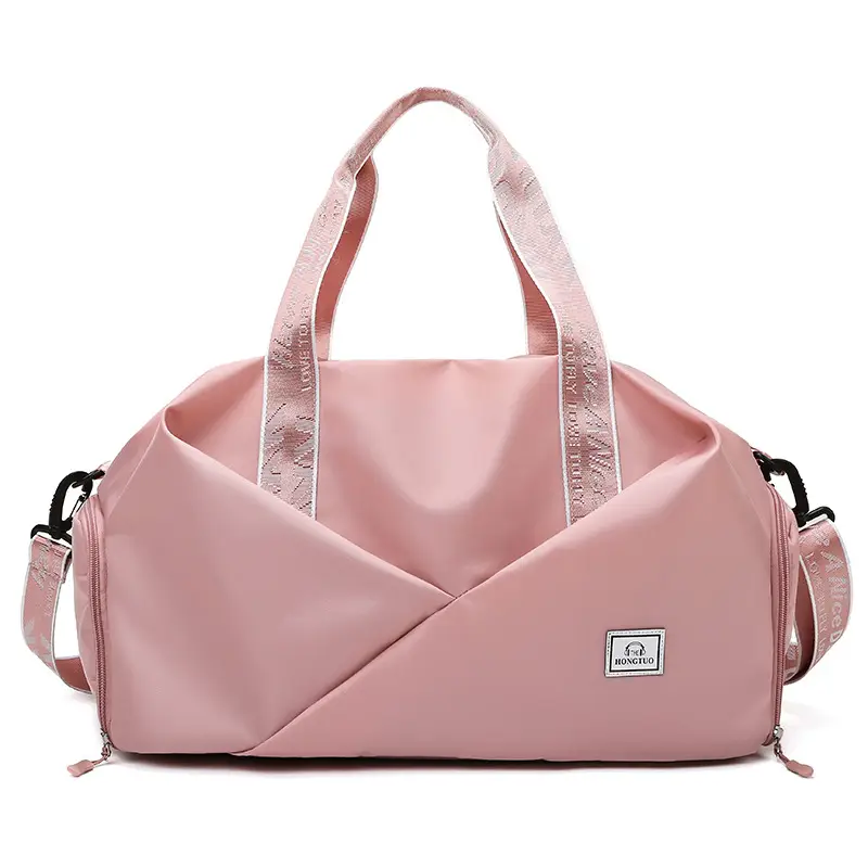 Black Travel Bag 2025 Large Capacity Dry Wet Separation - Image 5