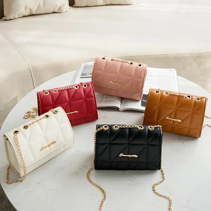 2023 New Letter Decorative Chain Crossbody Bag for Women - Image 6