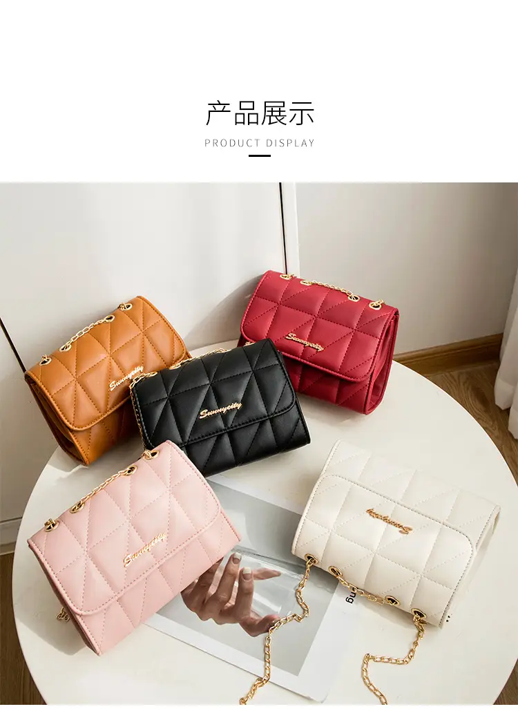 2023 New Letter Decorative Chain Crossbody Bag for Women — feature 13