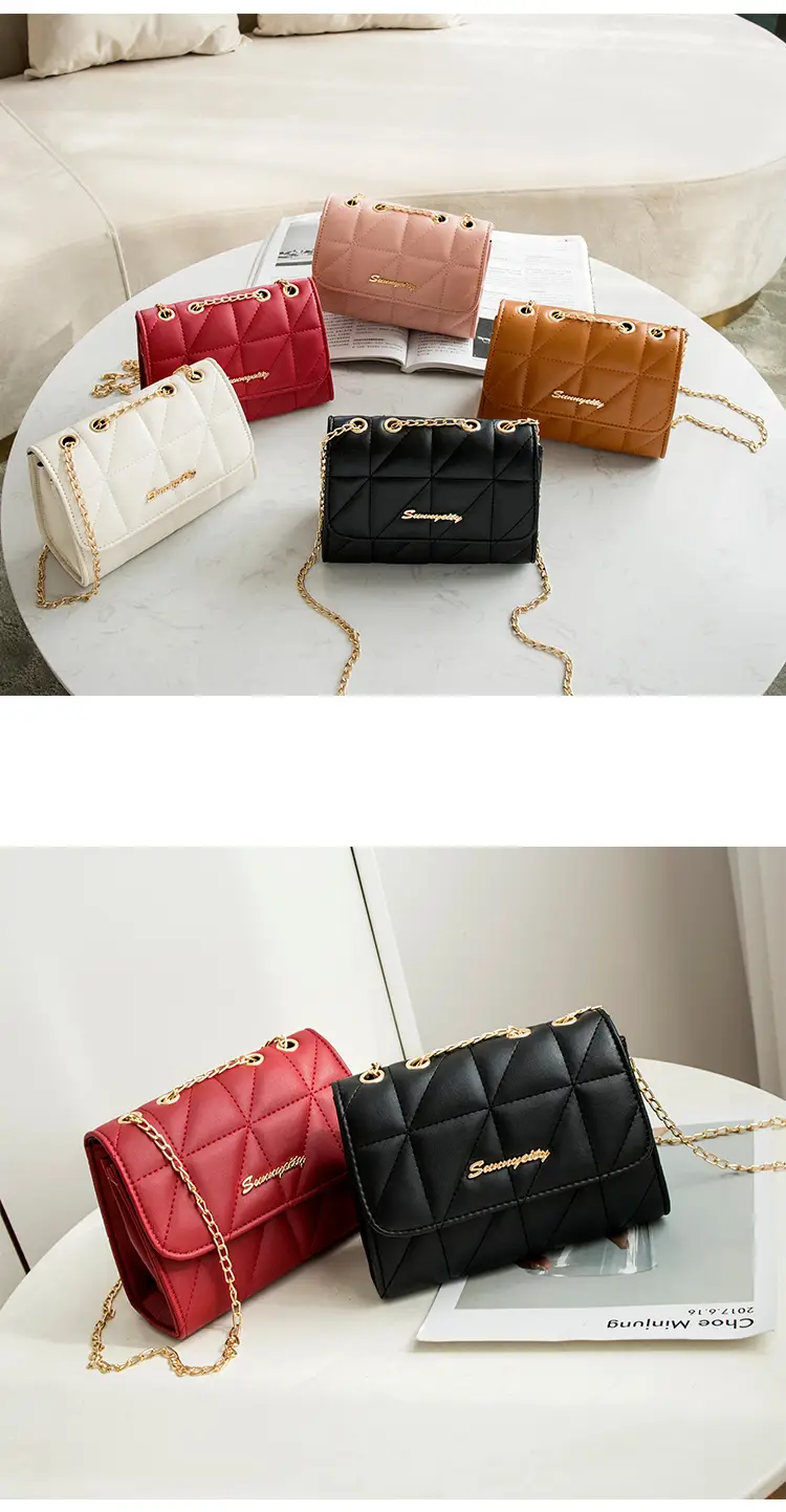 2023 New Letter Decorative Chain Crossbody Bag for Women — feature 14