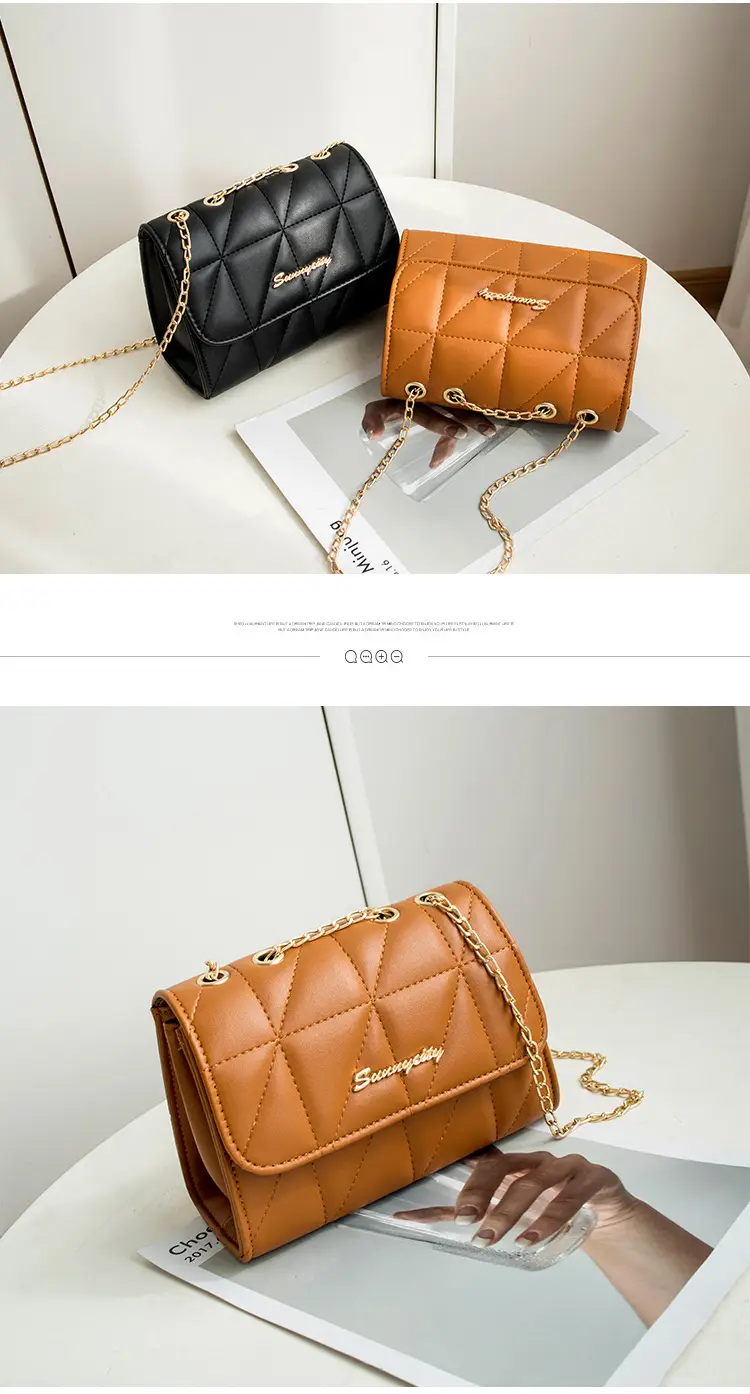 2023 New Letter Decorative Chain Crossbody Bag for Women — feature 15