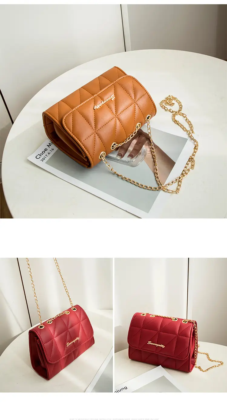 2023 New Letter Decorative Chain Crossbody Bag for Women — feature 16