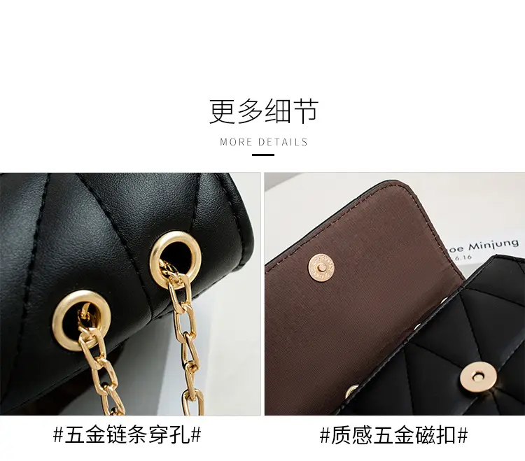 2023 New Letter Decorative Chain Crossbody Bag for Women — feature 22