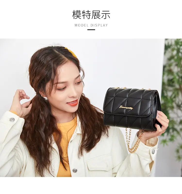2023 New Letter Decorative Chain Crossbody Bag for Women — feature 9