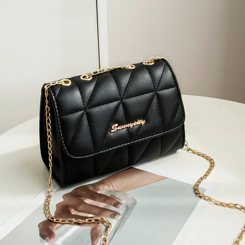 2023 New Letter Decorative Chain Crossbody Bag for Women - Image 2