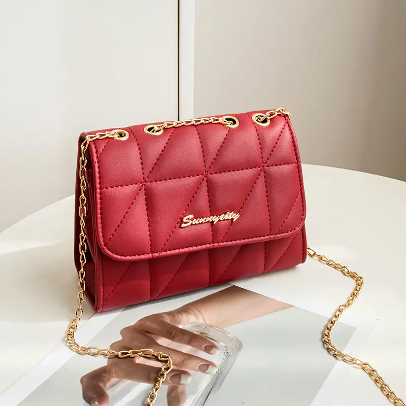 2023 New Letter Decorative Chain Crossbody Bag for Women - Image 3