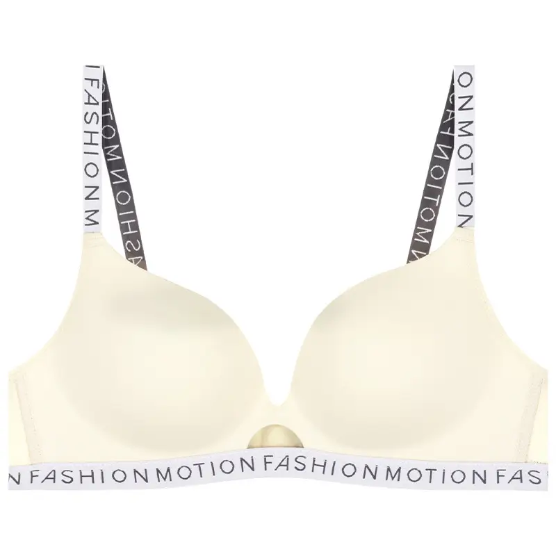 Women's Red Push Up Bra with Adjustable Band Large Size - Image 2