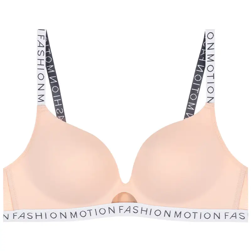 Women's Red Push Up Bra with Adjustable Band Large Size - Image 3