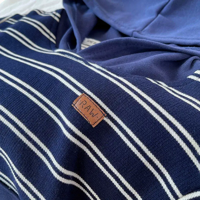 Boys Striped Hooded Sweatshirt 2026 — feature 6