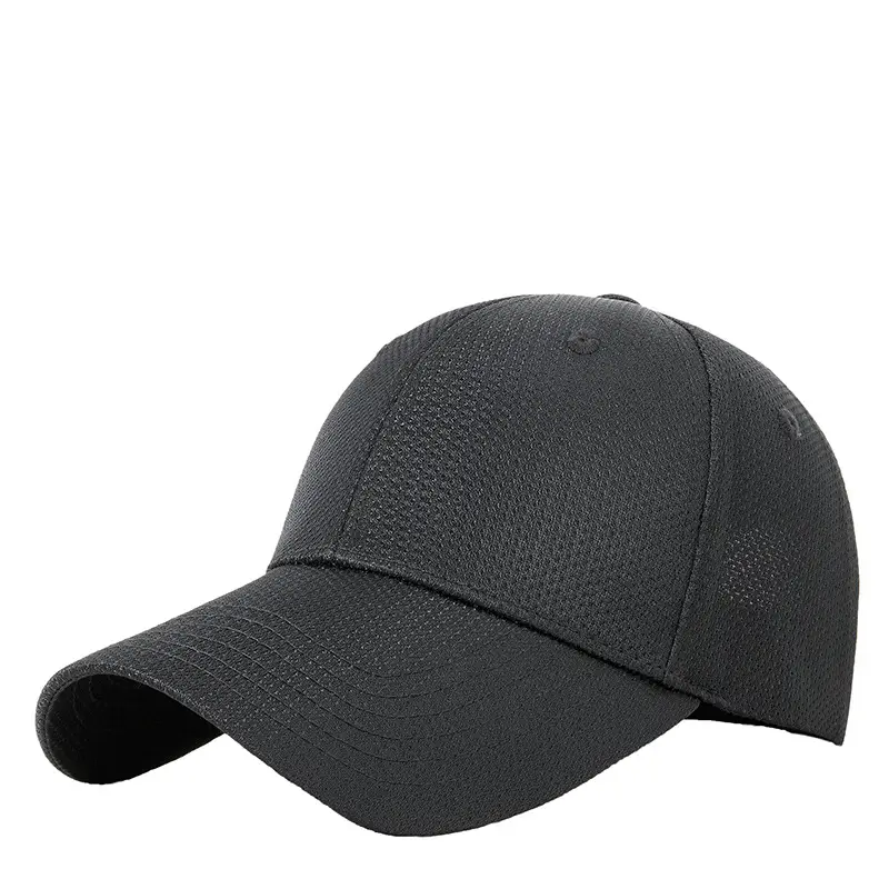 Men Women Sun Hat Pink Mesh Baseball Cap - Image 12