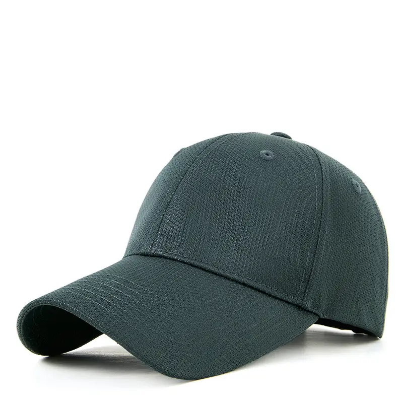 Men Women Sun Hat Pink Mesh Baseball Cap - Image 2
