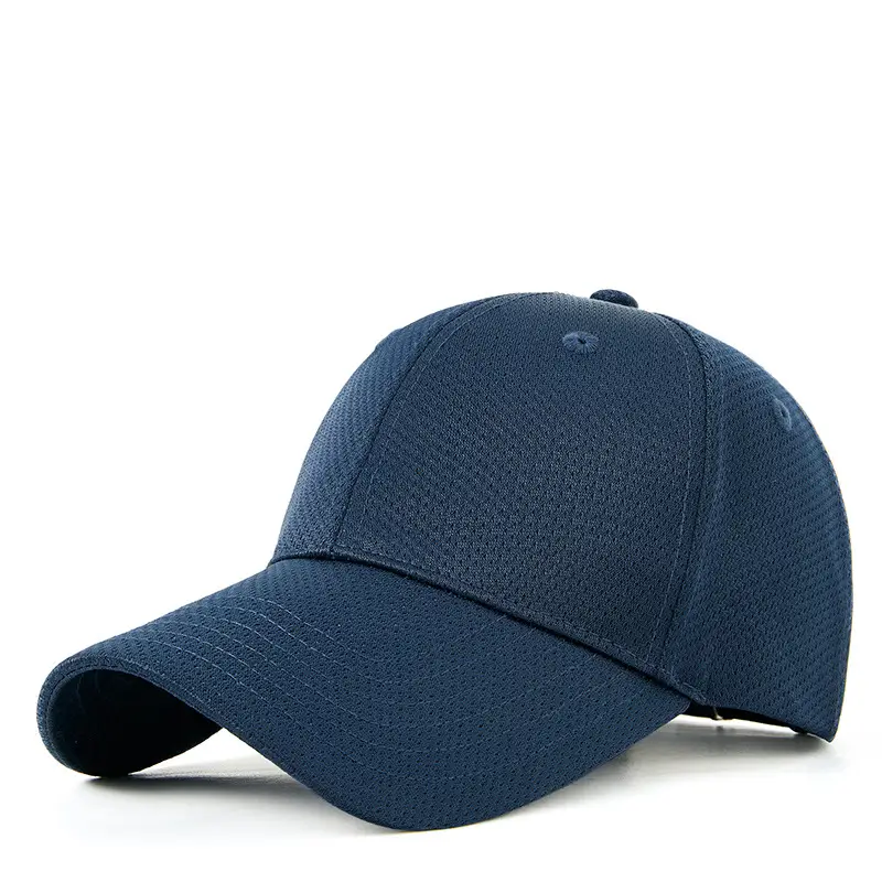 Men Women Sun Hat Pink Mesh Baseball Cap - Image 3