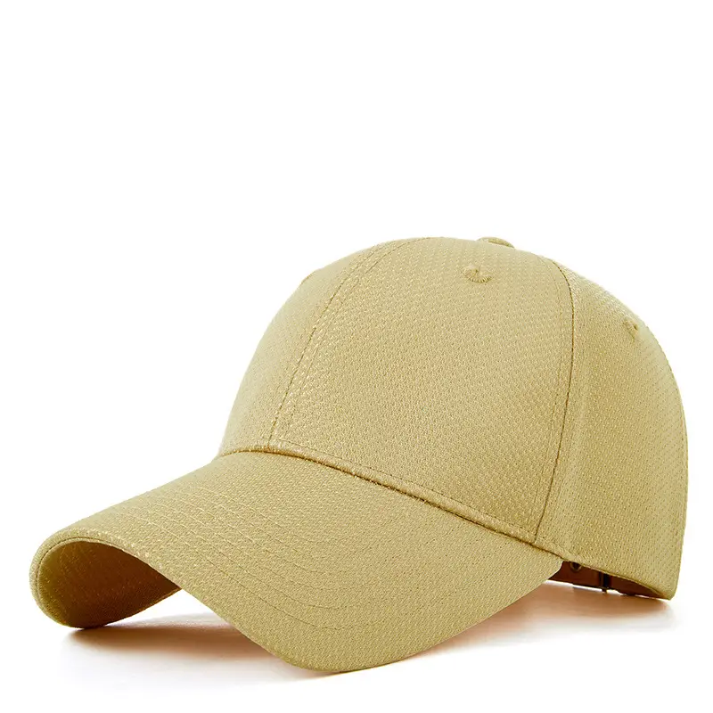 Men Women Sun Hat Pink Mesh Baseball Cap - Image 5