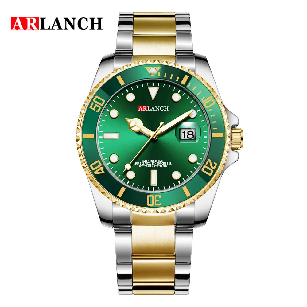 Luxury Green Water Ghost Watch for Men - Image 13