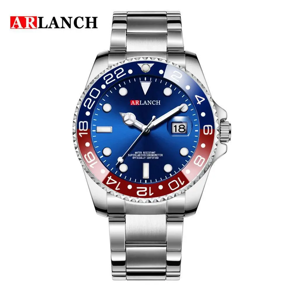 Luxury Green Water Ghost Watch for Men - Image 4