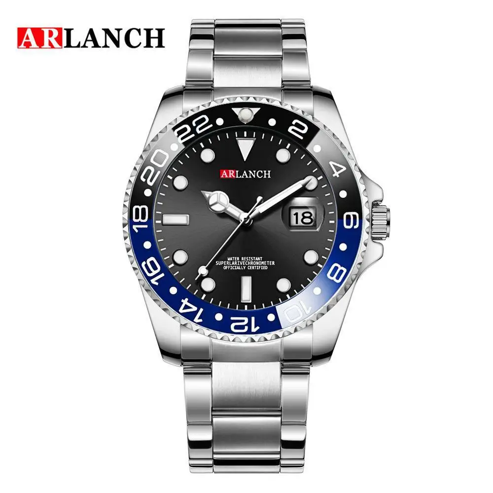 Luxury Green Water Ghost Watch for Men - Image 5
