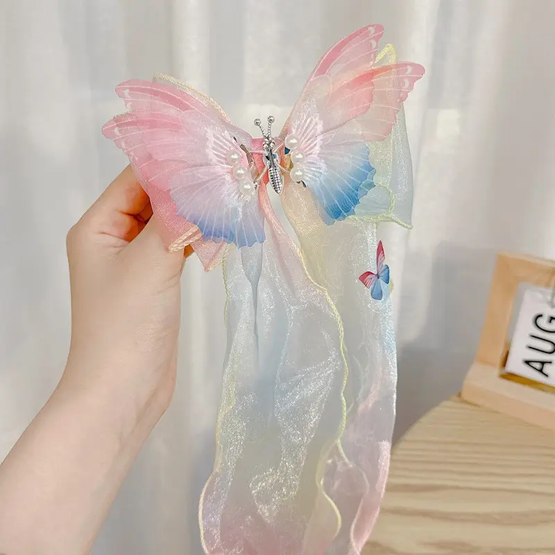 Antique Butterfly Hairpin for Girls
