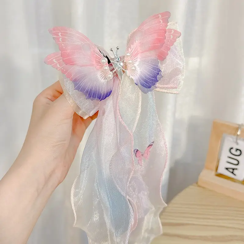 Antique Butterfly Hairpin for Girls