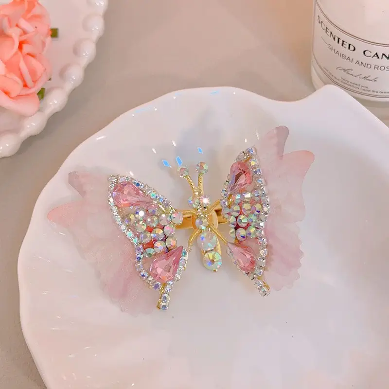 Antique Butterfly Hairpin for Girls
