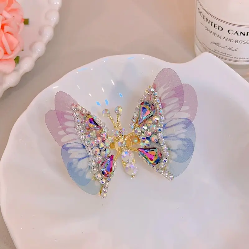 Antique Butterfly Hairpin for Girls