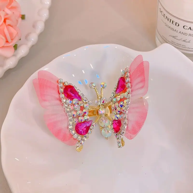 Antique Butterfly Hairpin for Girls