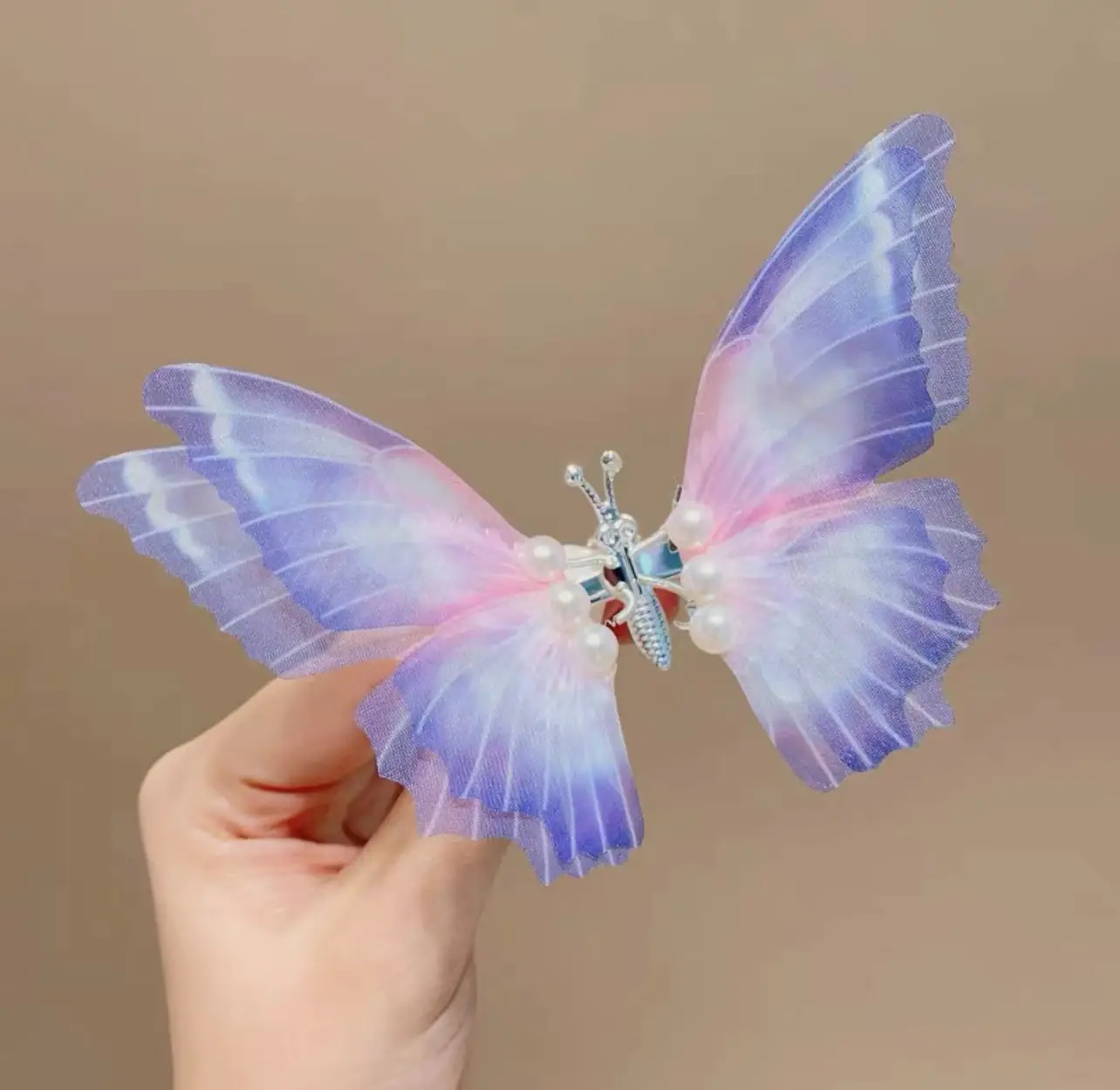Antique Butterfly Hairpin for Girls