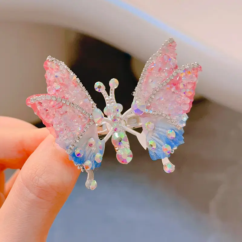 Antique Butterfly Hairpin for Girls