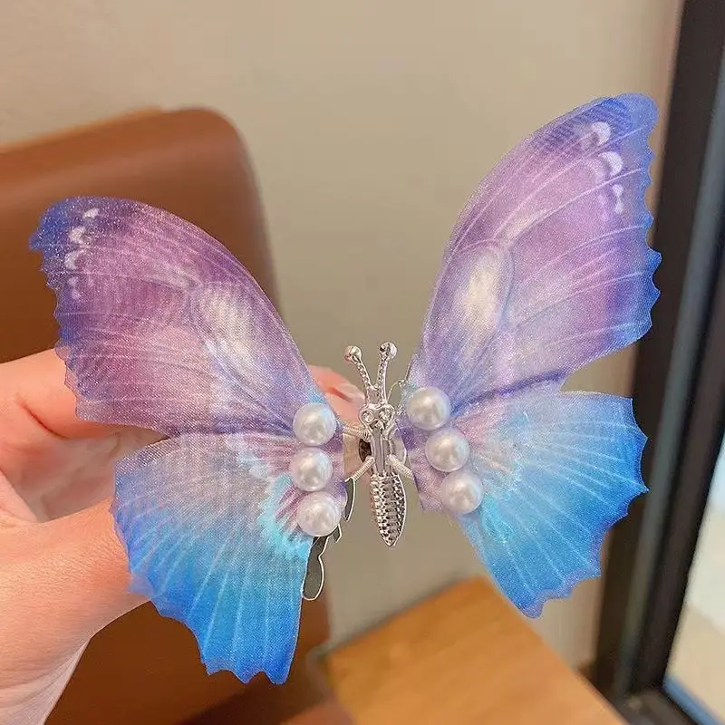 Antique Butterfly Hairpin for Girls
