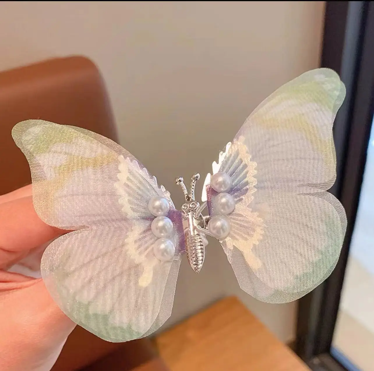 Antique Butterfly Hairpin for Girls
