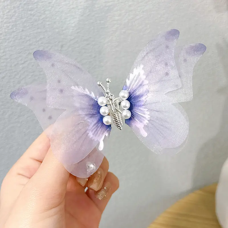 Antique Butterfly Hairpin for Girls