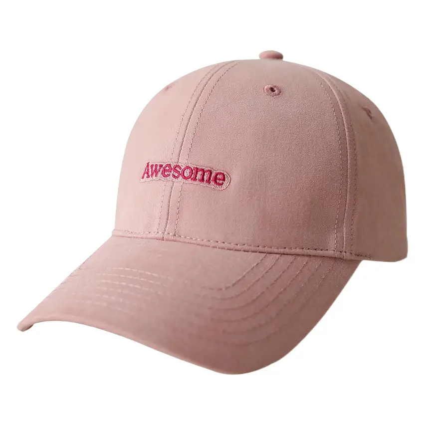 Pink Big Head Baseball Cap for Boys Girls Factory Direct