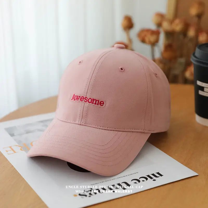 Pink Big Head Baseball Cap for Boys Girls Factory Direct — feature 5