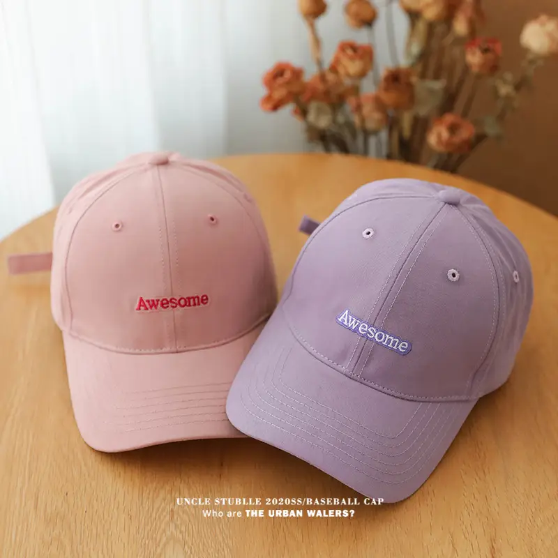 Pink Big Head Baseball Cap for Boys Girls Factory Direct — feature 6