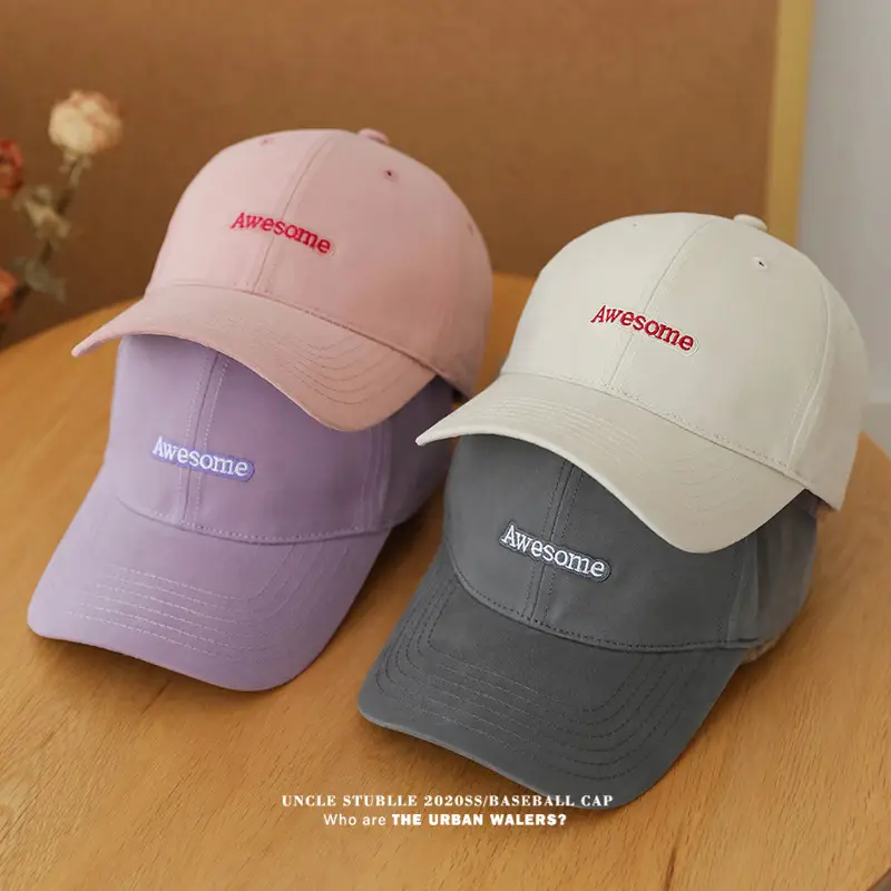 Pink Big Head Baseball Cap for Boys Girls Factory Direct — feature 8