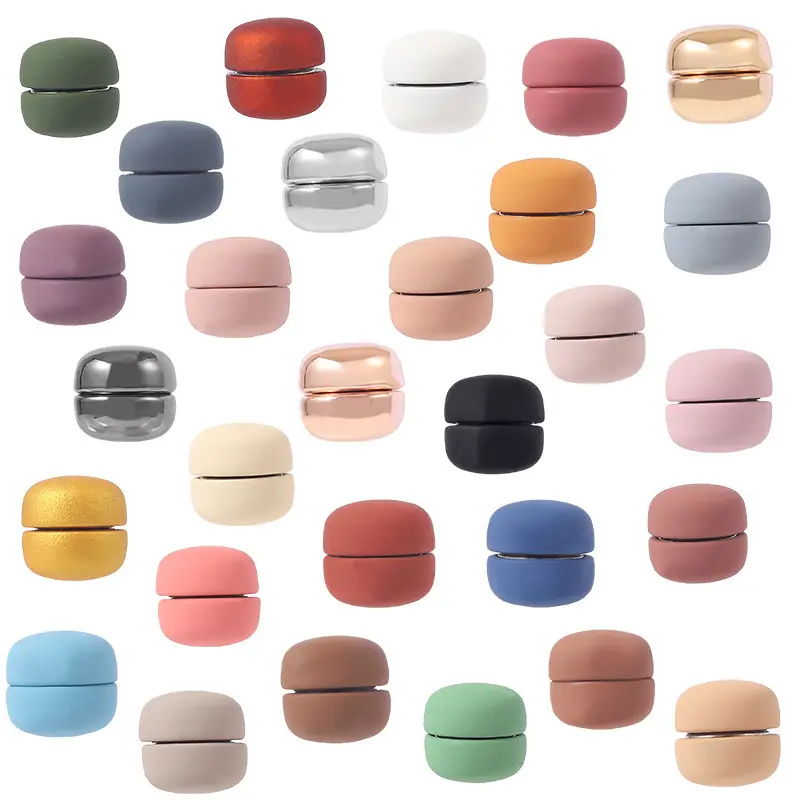 Magnetic Buckle Scarf with Macaron Color All-Matching Accessories - Image 18