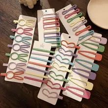Candy Color Hairpin Clip Set for Women — feature 17