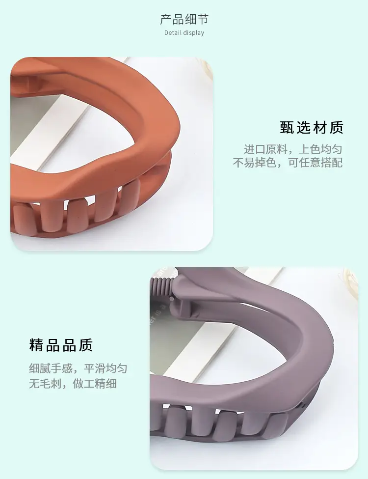 Women's Felt Hair Clip for Irregular Hair Styles Wholesale — feature 9