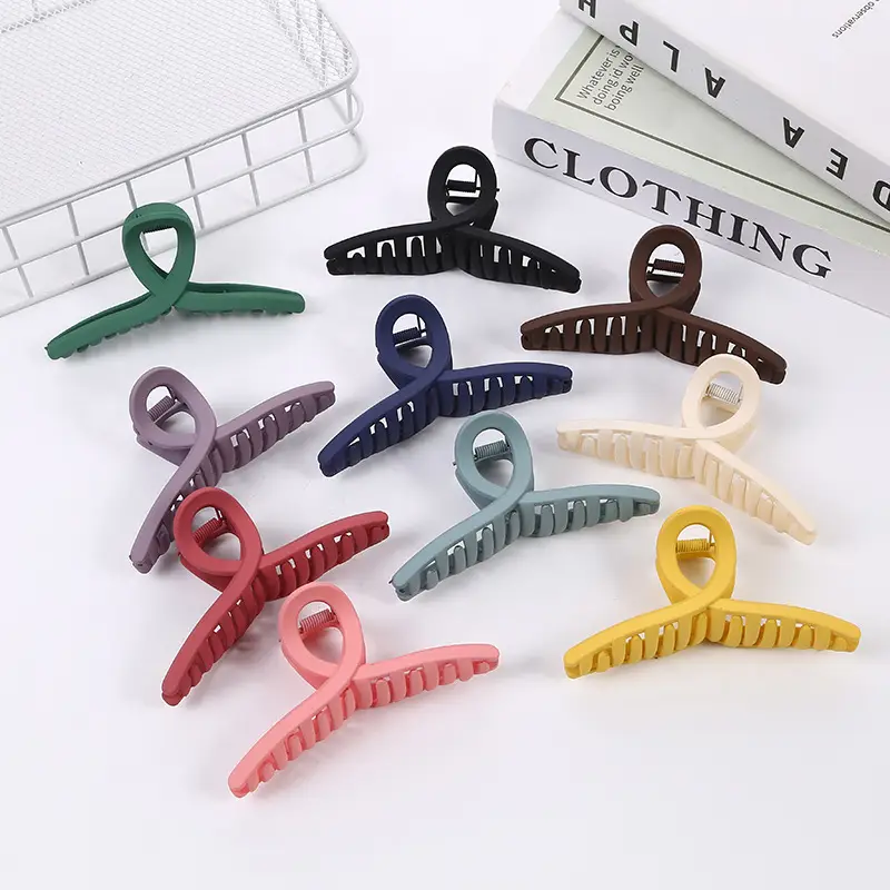 European & American Cross-Border Hair Clip with Frosted Design - Image 17